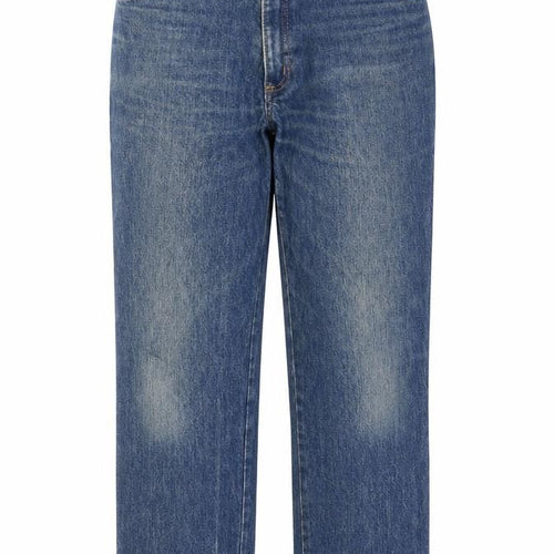 Sharp Vintage Women’s Blue Straight Leg Jeans 32in 100% Cotton Denim