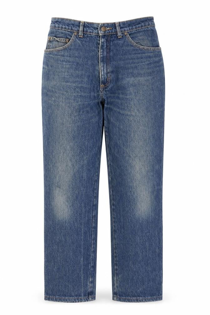 Sharp Vintage Women’s Blue Straight Leg Jeans 32in 100% Cotton Denim