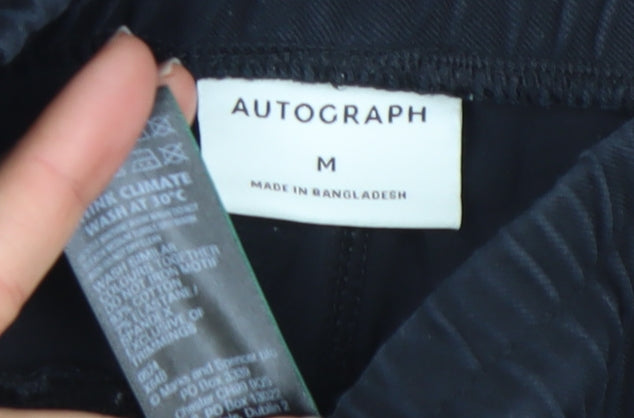 Marks and Spencer Men’s Black Jogger Trousers M Regular Fit