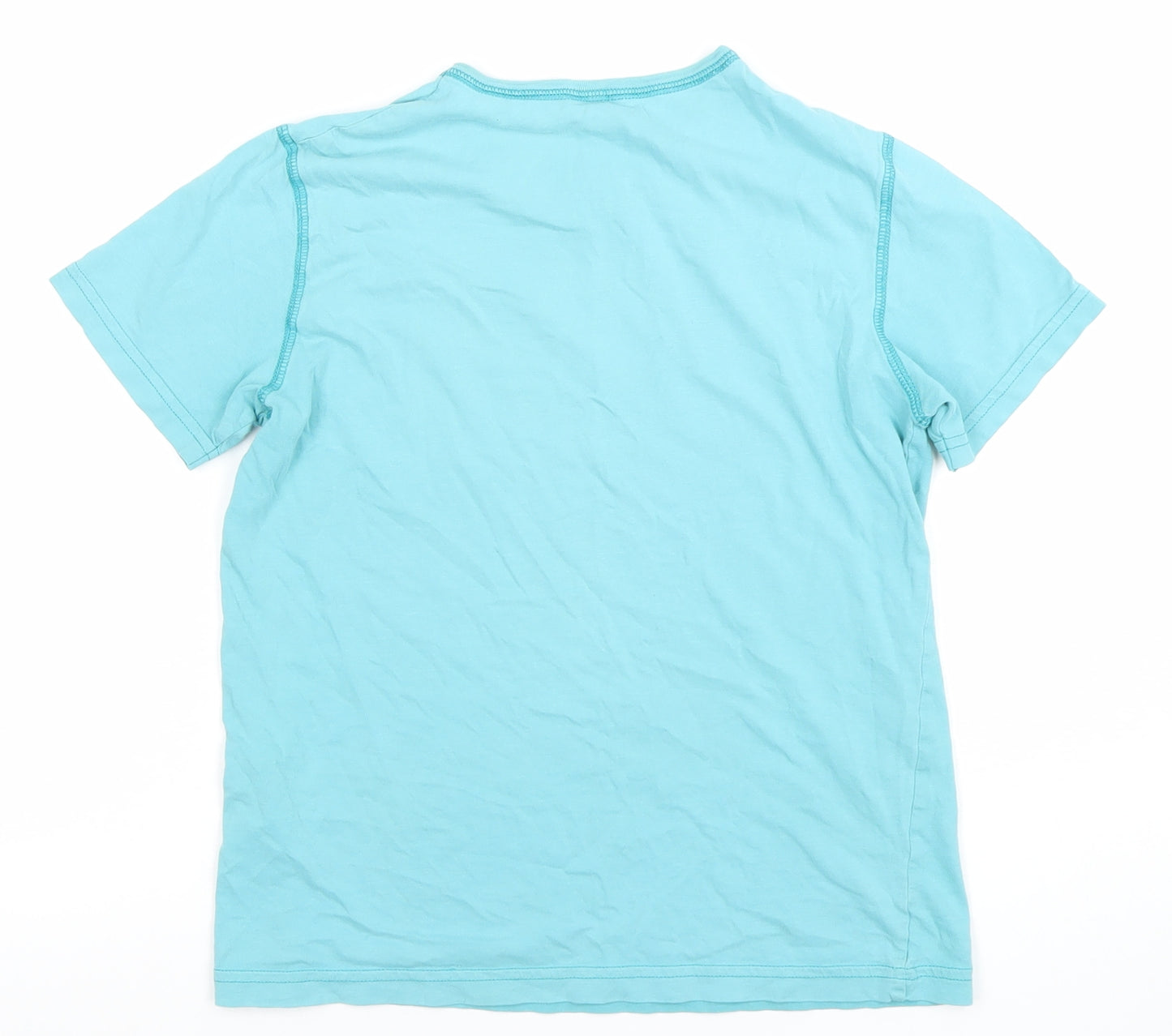 Original Marines Boys Blue Shark Print Cotton T-Shirt Size 10-11 Years