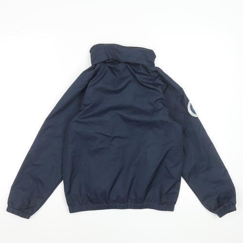 Quechua Boys Blue 10 Years Windbreaker Jacket Waterproof Outdoor