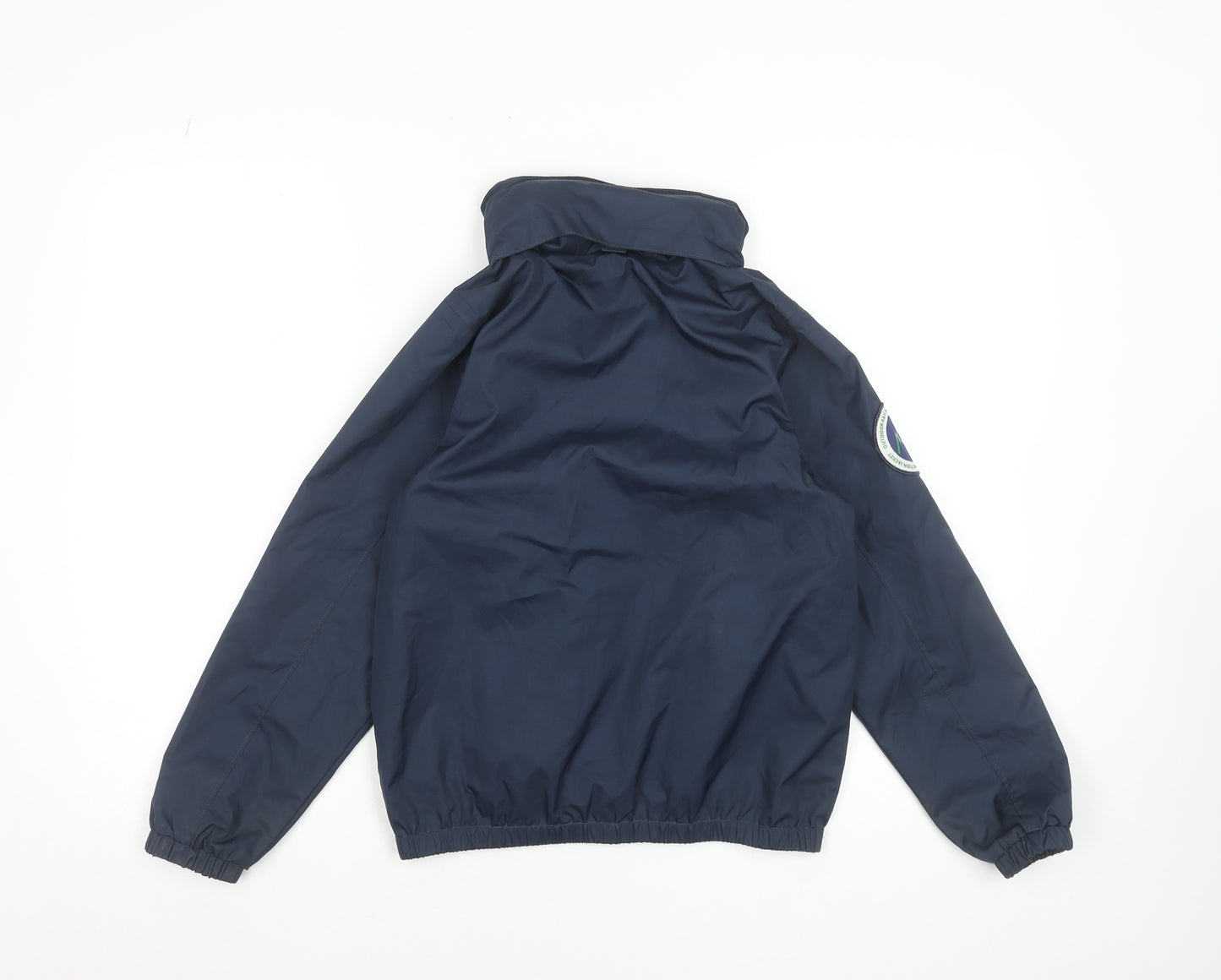 Quechua Boys Blue 10 Years Windbreaker Jacket Waterproof Outdoor
