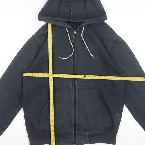 The North Face Mens Black Full Zip Hoodie Size M Outdoor Fleece