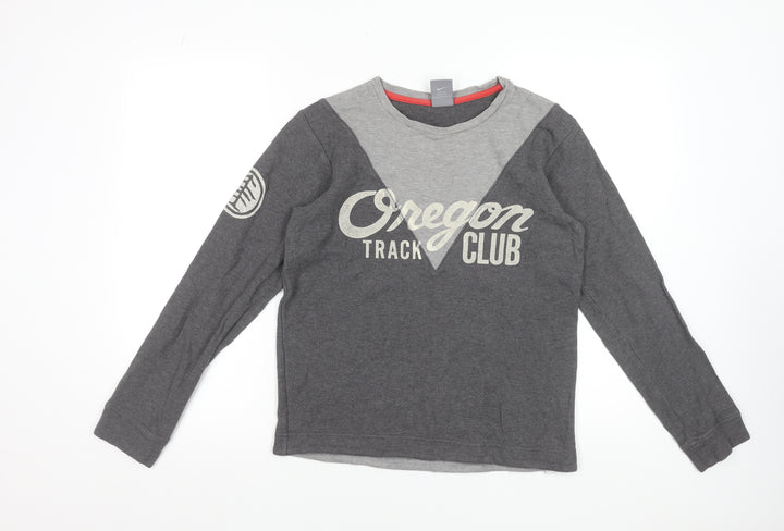 Nike Men's Grey Oregon Track Club Sweatshirt Size S Crew Neck