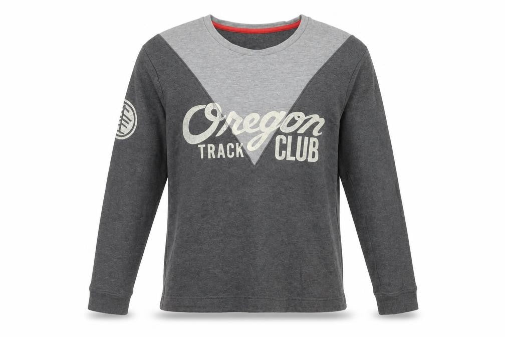 Nike Men's Grey Oregon Track Club Sweatshirt Size S Crew Neck