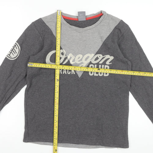 Nike Men's Grey Oregon Track Club Sweatshirt Size S Crew Neck