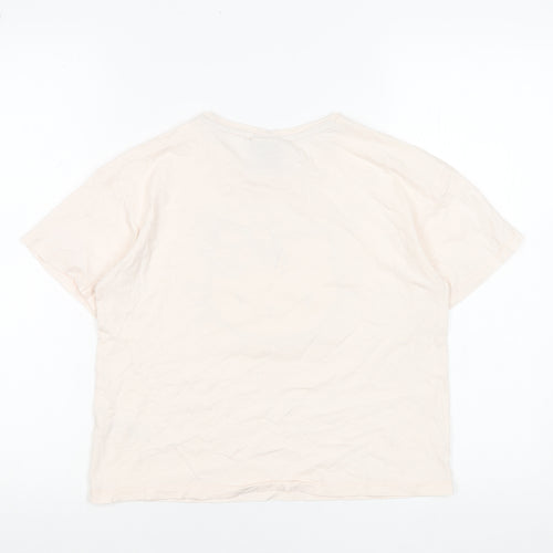 Sanrio Hello Kitty Girls Beige Graphic Cotton T-Shirt 12-13 Years