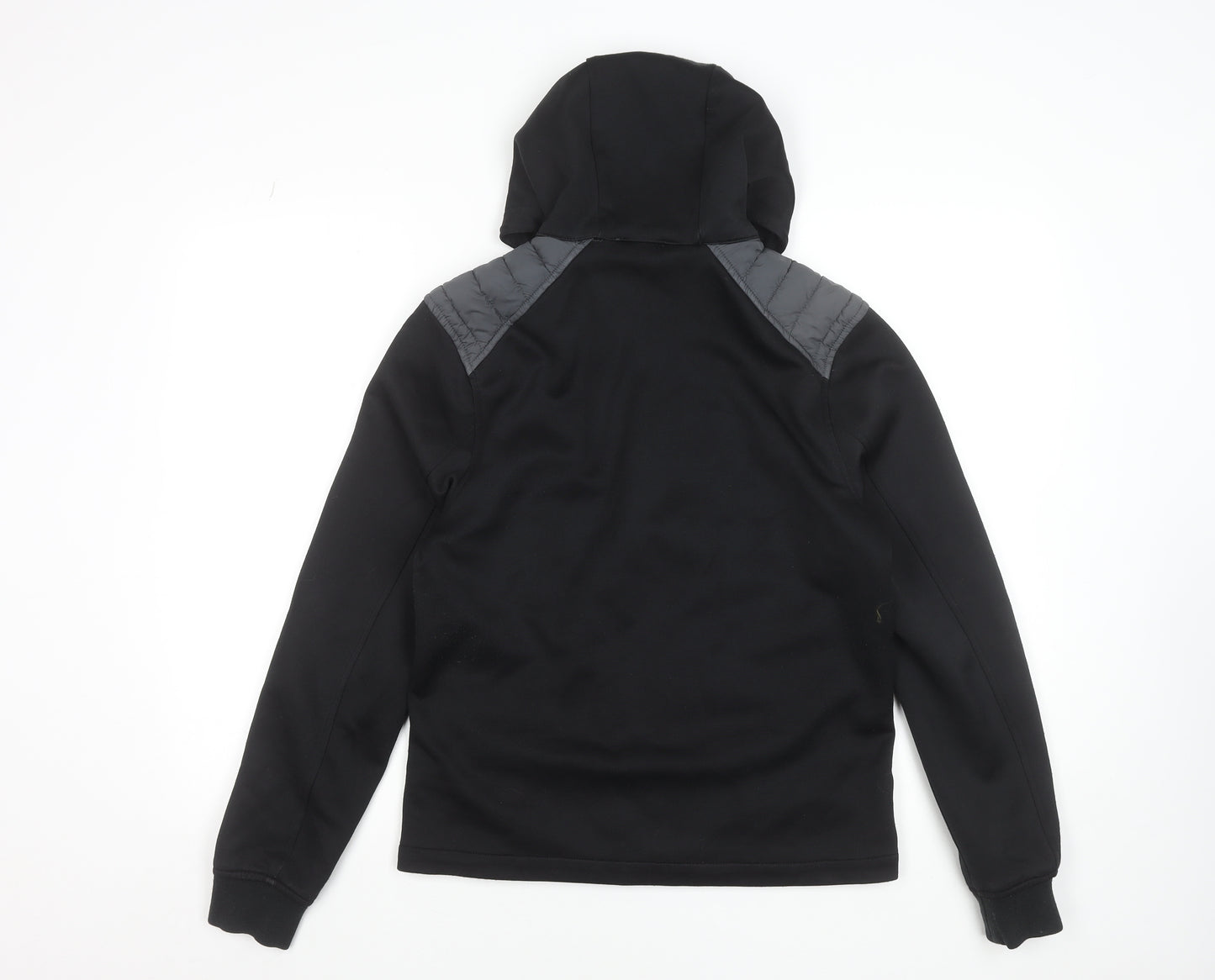 Next Men's Grey Softshell Hooded Puffer Jacket Size S 36-38" Regular Fit