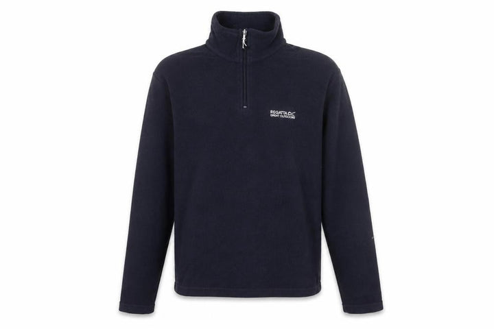 Regatta Men's Blue Fleece 1/4 Zip Pullover Sweatshirt Size S
