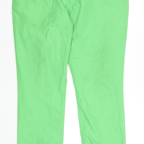 Alberto Men's Green Modern Fit Golf Rain & Wind Fighter Trousers Size 58
