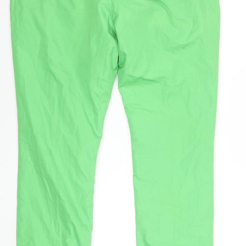 Alberto Men's Green Modern Fit Golf Rain & Wind Fighter Trousers Size 58