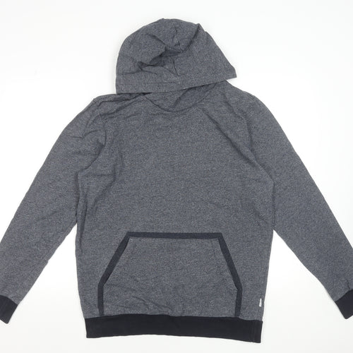 Jack & Jones Men’s Grey Pullover Hoodie L Regular Fit