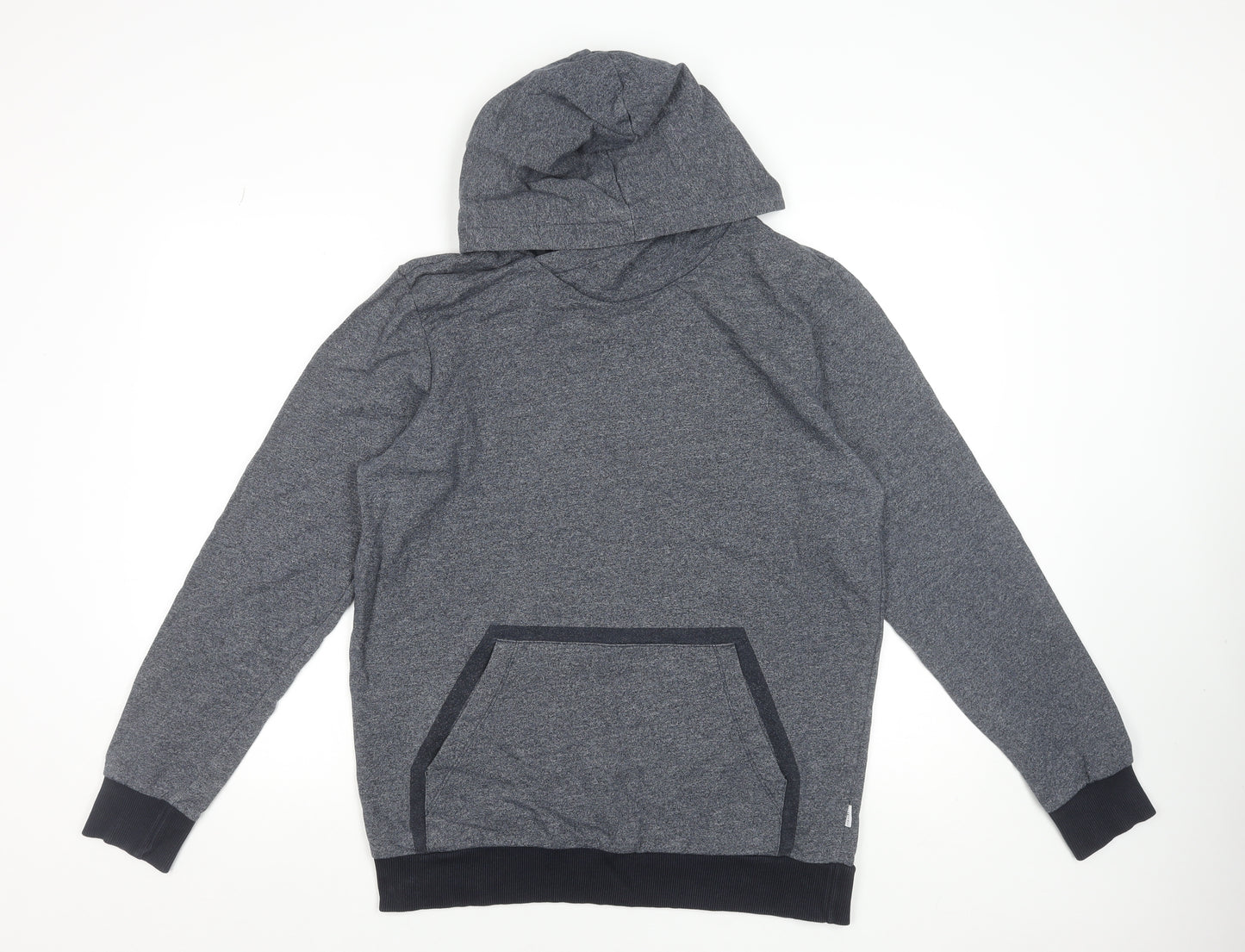 Jack & Jones Men’s Grey Pullover Hoodie L Regular Fit