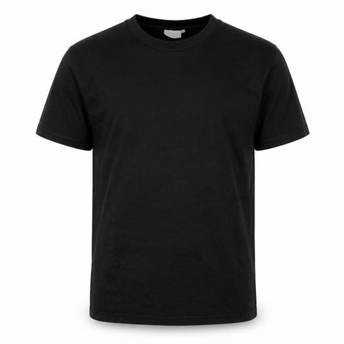J.Lindeberg Men's Black Cotton Crew Neck T-Shirt L