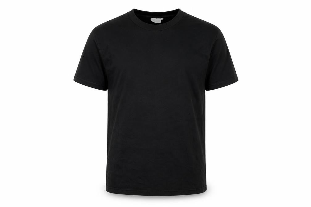 J.Lindeberg Men's Black Cotton Crew Neck T-Shirt L