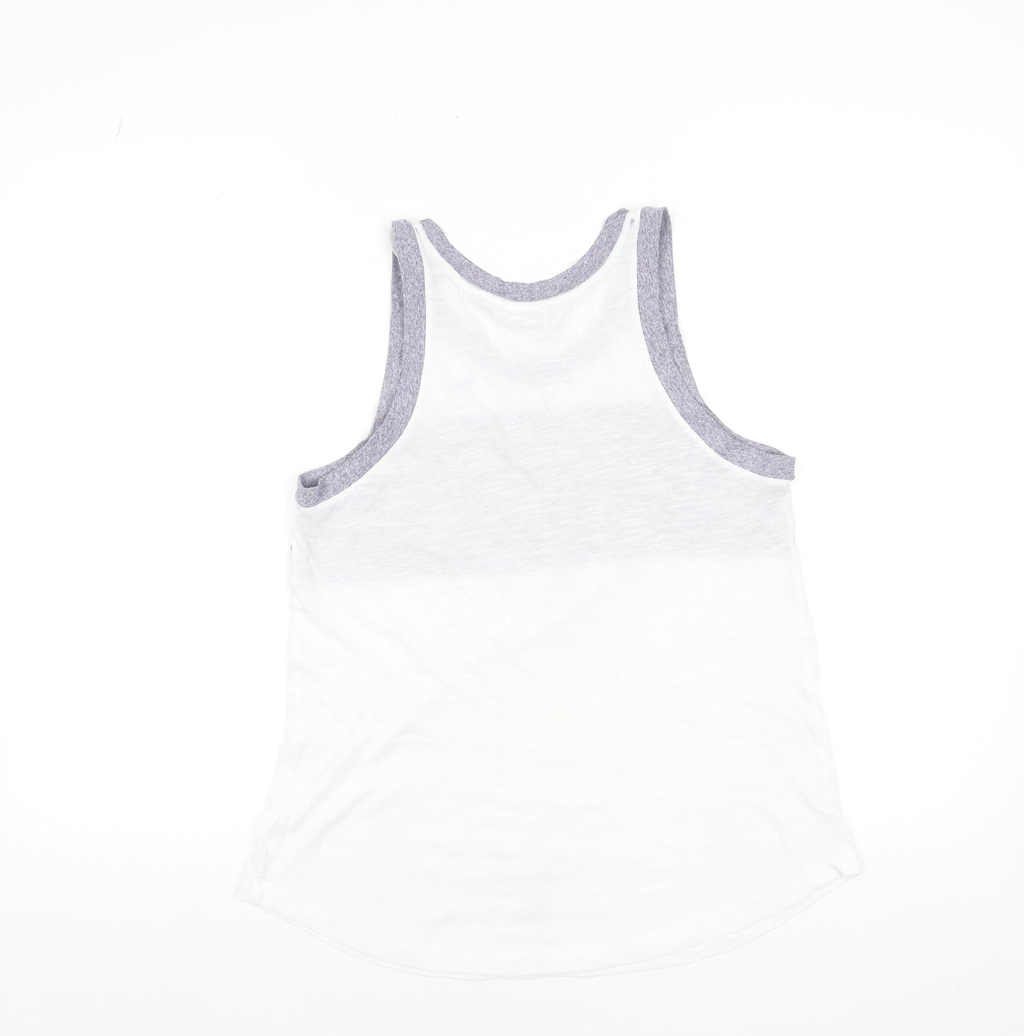 Victoria's Secret PINK Women's White Racerback Tank Top XS