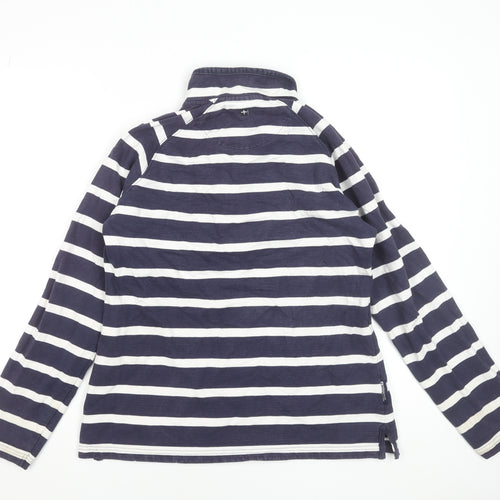 Mountain Warehouse Women's Navy Stripe Cotton Pullover UK14