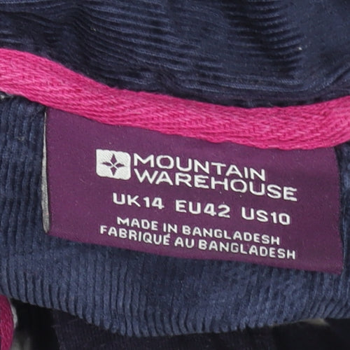 Mountain Warehouse Women's Navy Stripe Cotton Pullover UK14