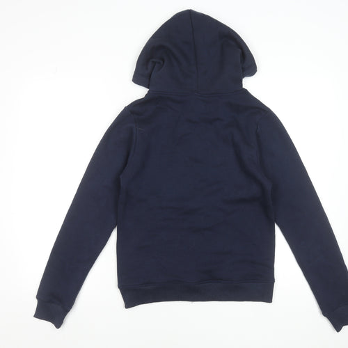 SoulCal & Co Women's Navy Full Zip Hoodie XS Cotton Blend