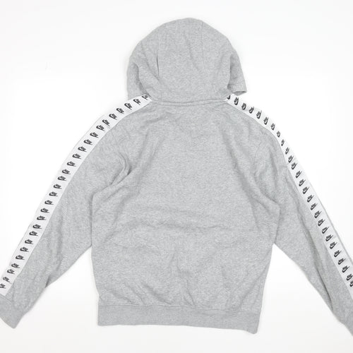 Nike Men's Grey Pullover Hoodie XS Regular Fit Sports Fleece