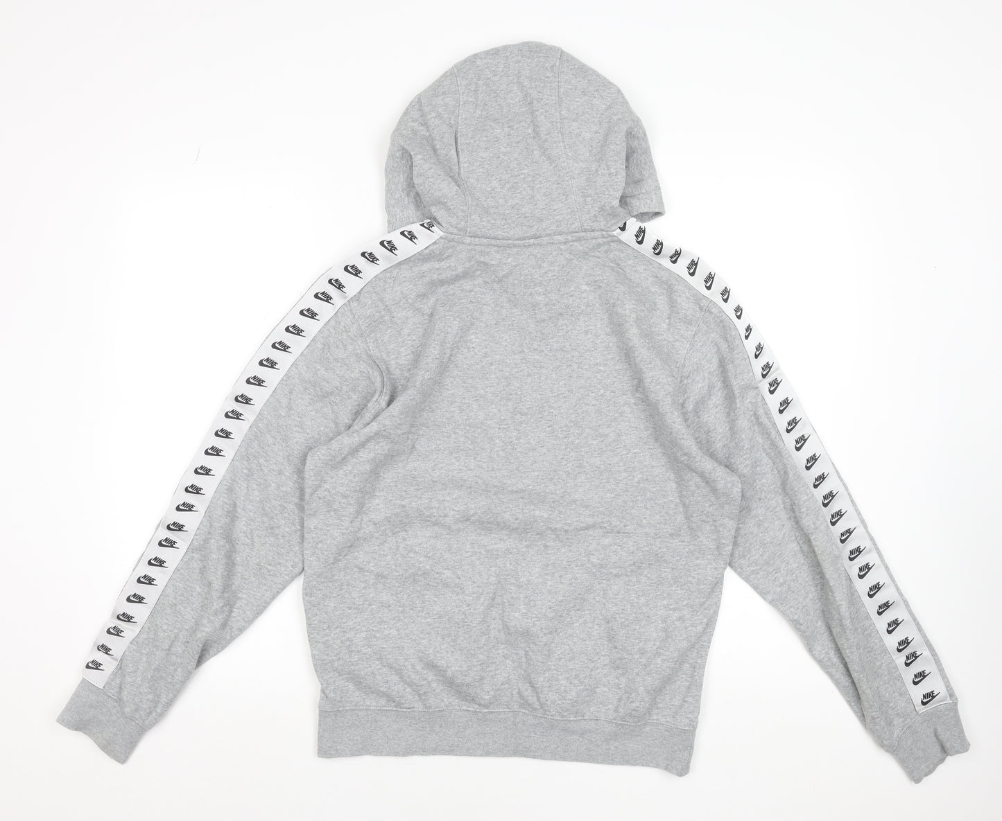 Nike Men's Grey Pullover Hoodie XS Regular Fit Sports Fleece