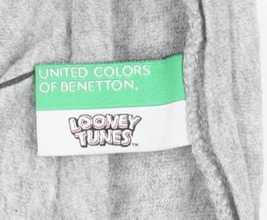 United Colors of Benetton Girls Multicoloured Tweety Long Sleeve T-Shirt 6-7 Years