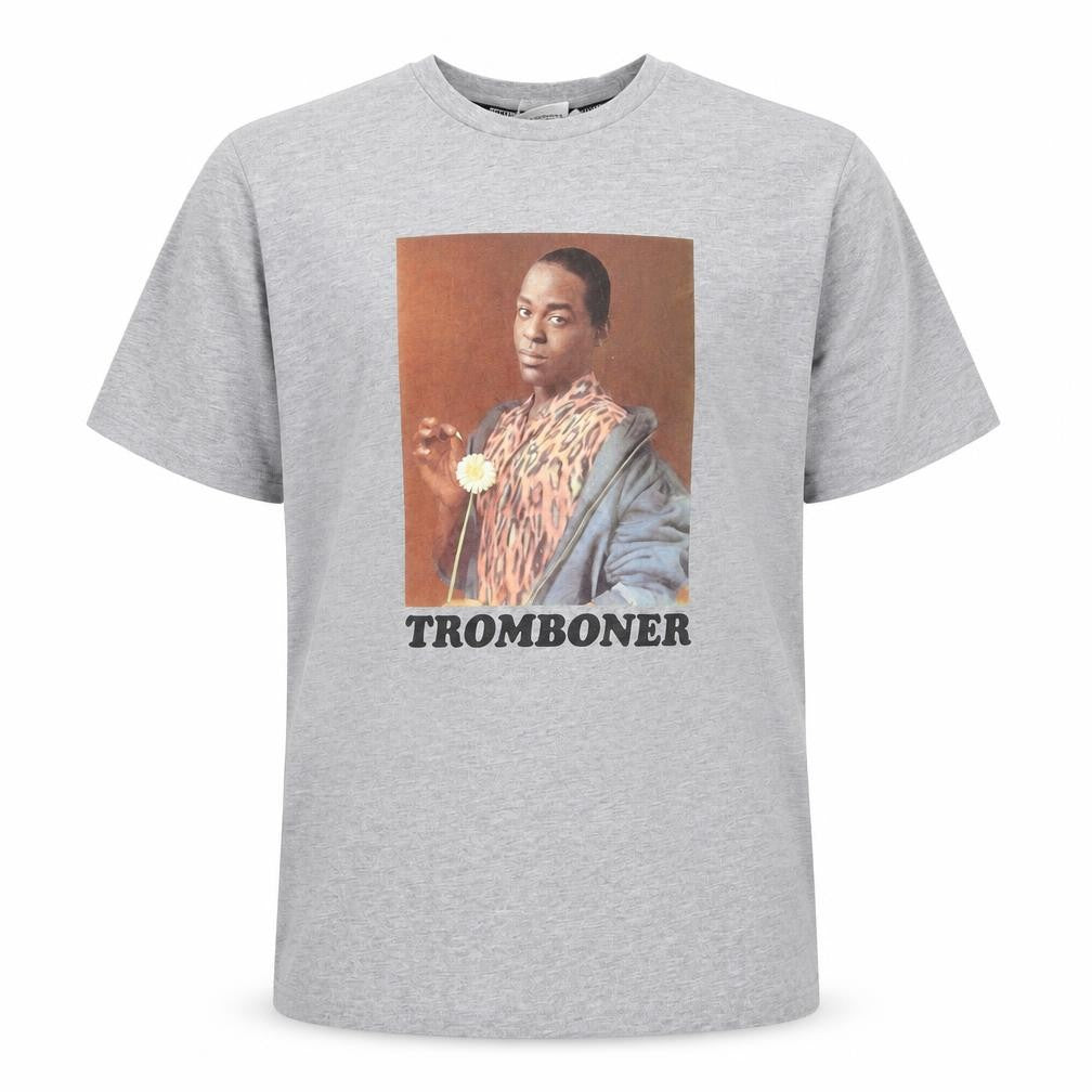 Sex Education Men's Grey Graphic T-Shirt M Funny Tromboner Netflix