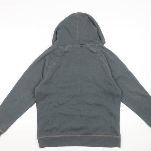 J. America Women's Grey Orange Coors Brewery Hoodie Size M Casual Pullover