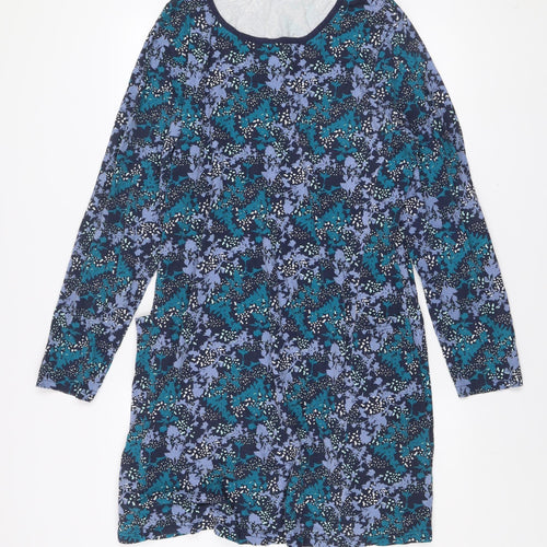 Mountain Warehouse Women’s Multicoloured Size 20 Floral Cotton Shift Dress