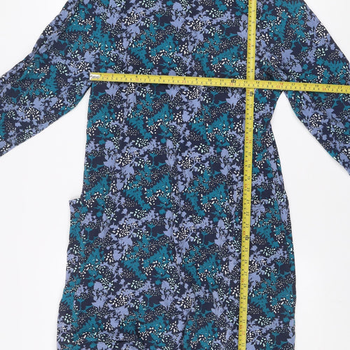 Mountain Warehouse Women’s Multicoloured Size 20 Floral Cotton Shift Dress