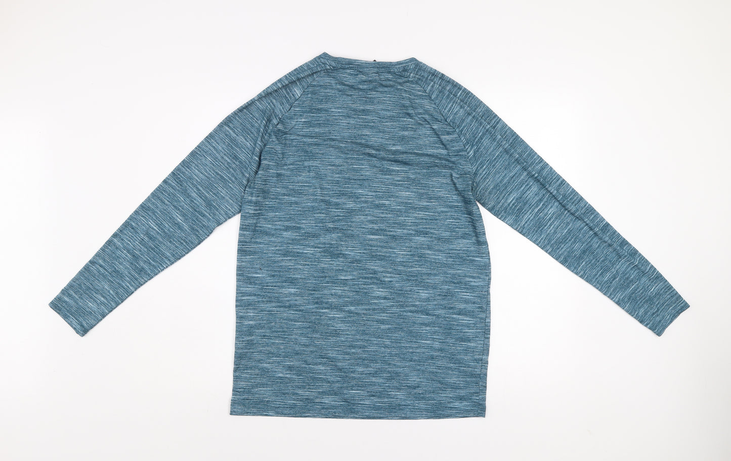 MP Men's Blue Long Sleeve Training Top Size S Athletic Fit