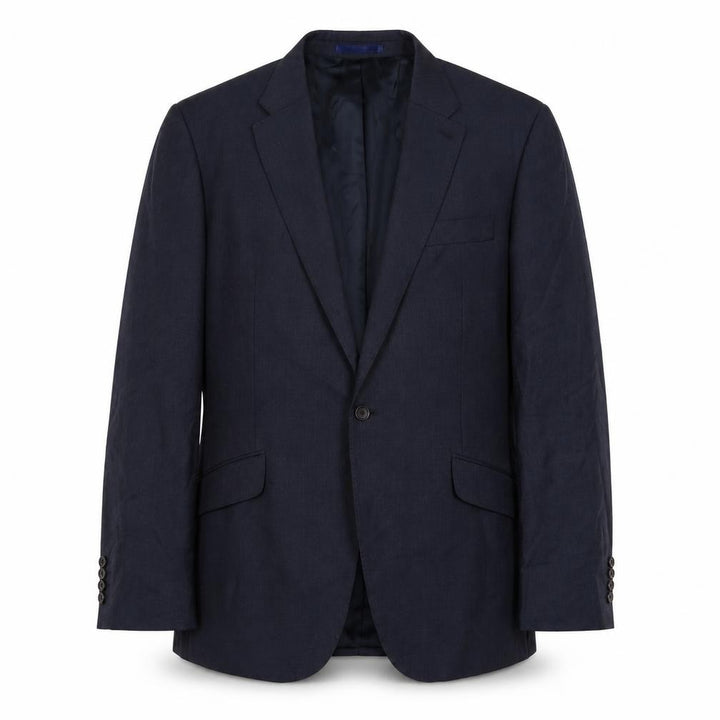 Next Italia Men's Blue 44R Wool Blend Single-Breasted Blazer