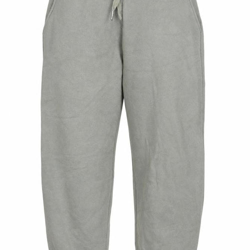 ZARA Women Grey Jogger Trousers S Relaxed Fit Cotton Blend