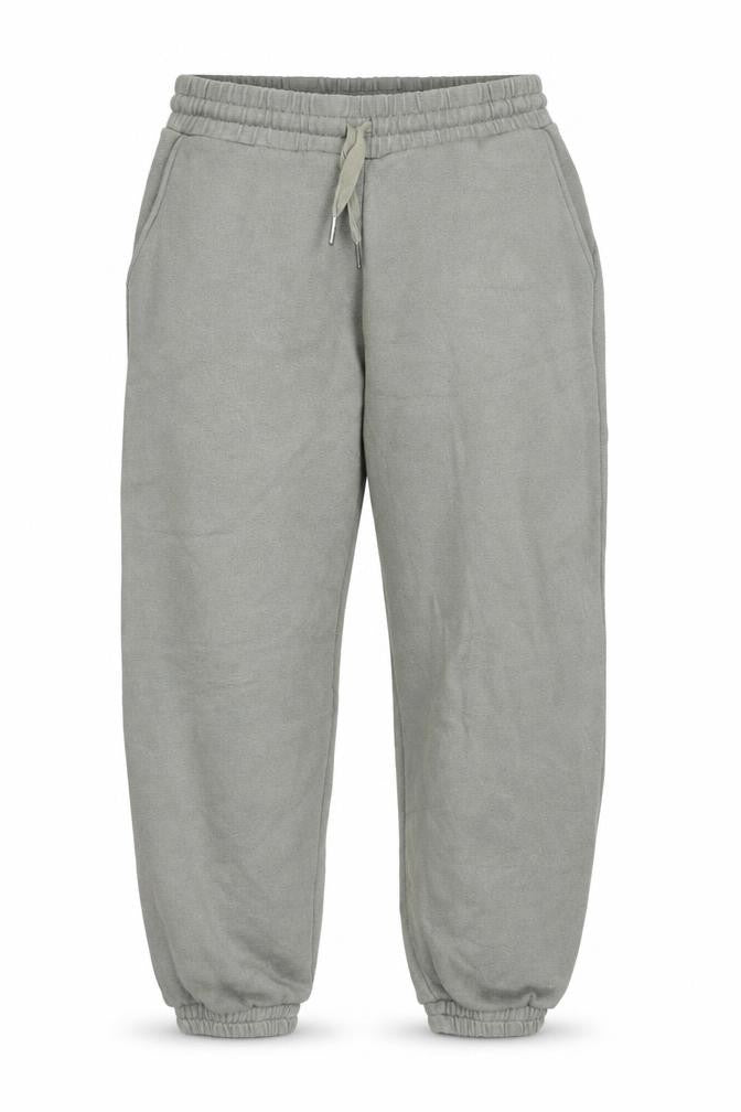 ZARA Women Grey Jogger Trousers S Relaxed Fit Cotton Blend