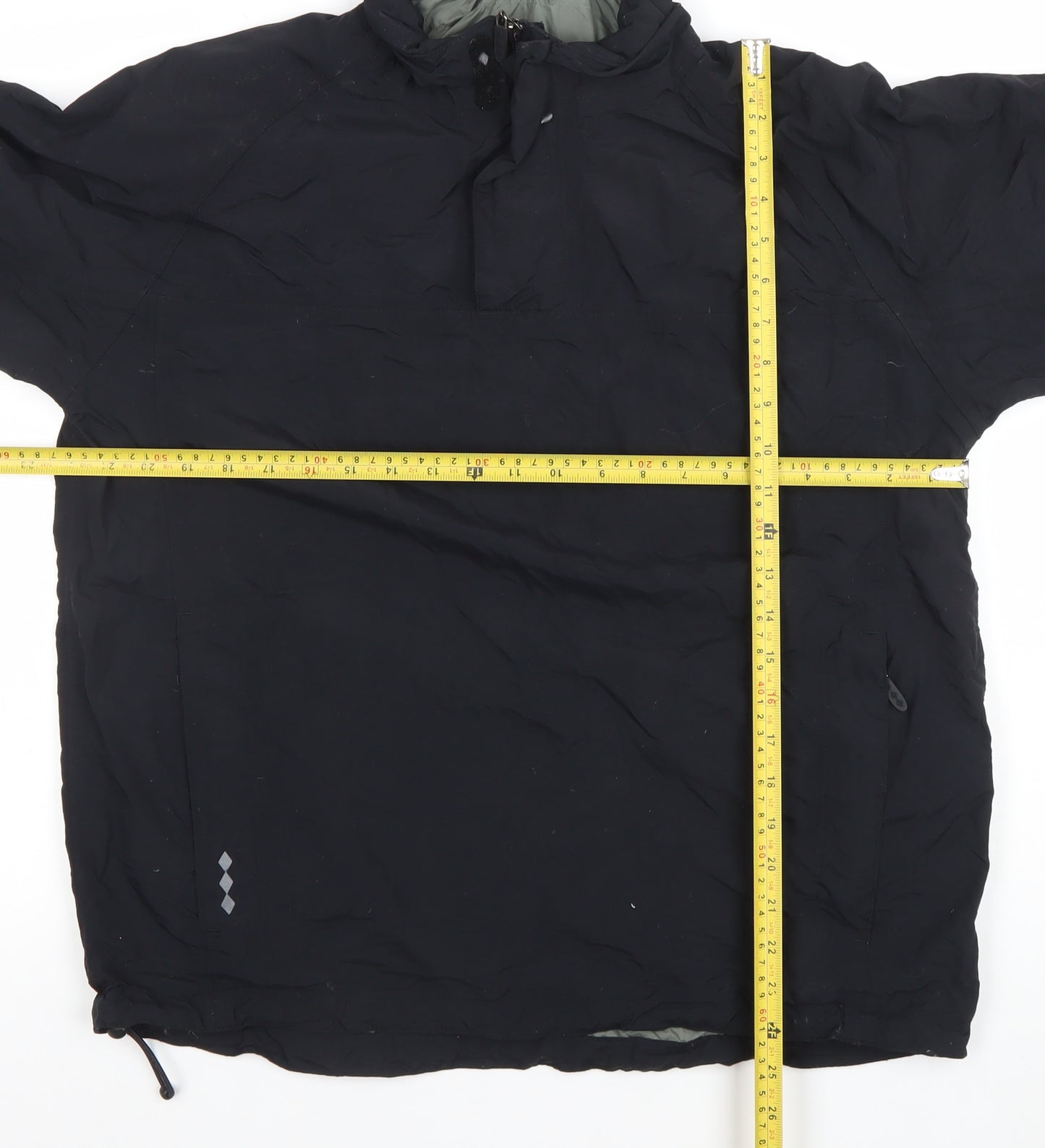 Pringle Golf Men's Black Medium Nylon Anorak Waterproof Jacket