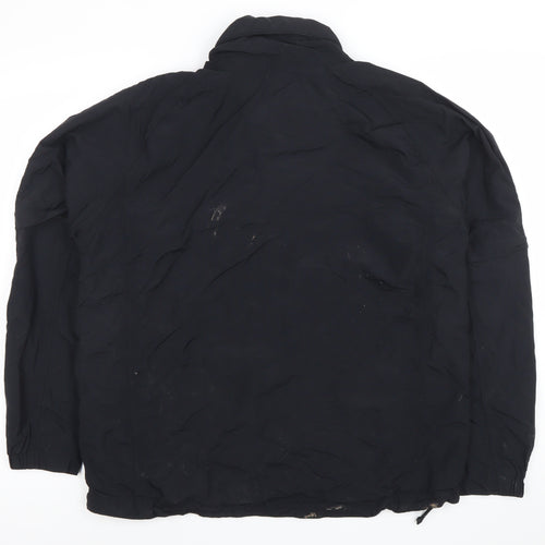 Pringle Golf Men's Black Medium Nylon Anorak Waterproof Jacket