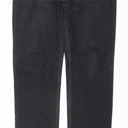 Original Denim Men's Blue Straight Jeans 30R Cotton Blend