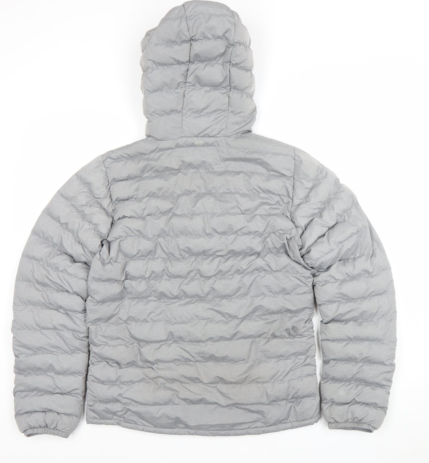Mountain Warehouse Boys Grey Hooded Puffer Jacket 13 Years Lightweight Winter Coat