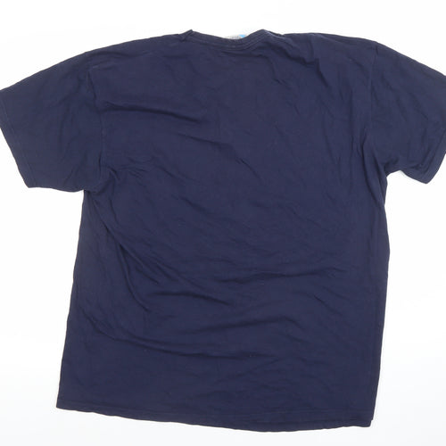 Starworld Men's Blue XL Loughborough University Graphic T-Shirt