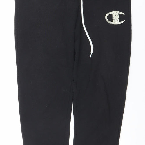 Champion Men's Black Medium Jogger Activewear Sweatpants