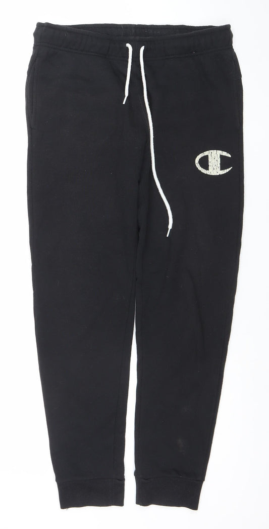 Champion Men's Black Medium Jogger Activewear Sweatpants