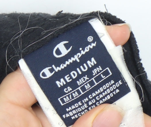 Champion Men's Black Medium Jogger Activewear Sweatpants