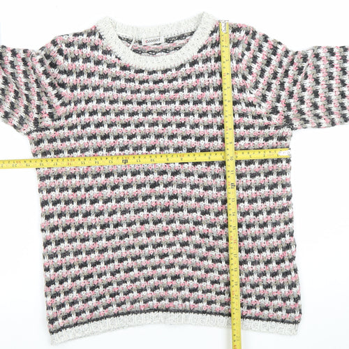 Damart Women’s Multicoloured Chunky Knit Jumper Size S 10/12