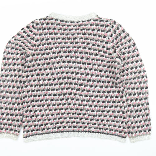 Damart Women’s Multicoloured Chunky Knit Jumper Size S 10/12