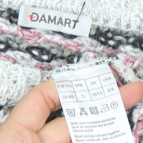 Damart Women’s Multicoloured Chunky Knit Jumper Size S 10/12