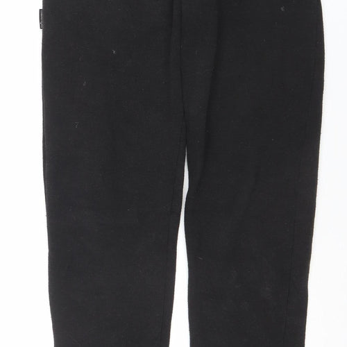 Slazenger Men's Black Small Sweatpants Activewear Jogger Trousers