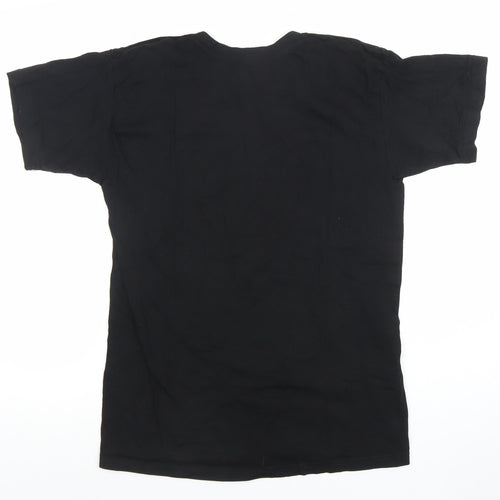 B&C Collection Men's Black Fortnite Graphic Short Sleeve Cotton T-Shirt Size S