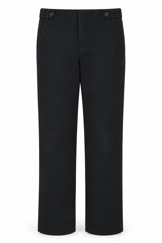 GAP Women’s Black Stretch Chino Trousers Size 6 Slim Fit