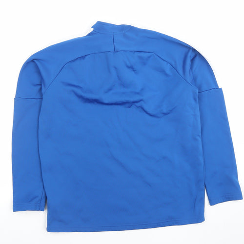 Nike Boys Blue Dri-Fit XL 1/4 Zip Sports Sweatshirt