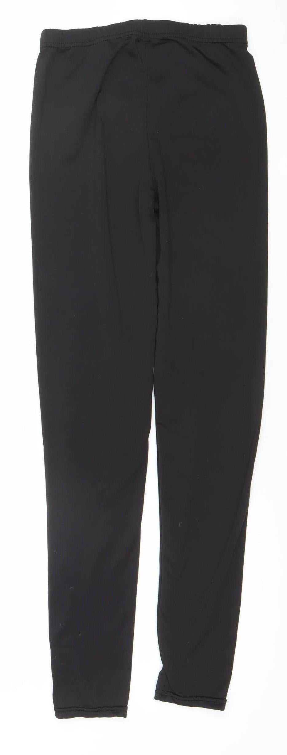 Outland Womens Black S Slim Fit Stretch Leggings